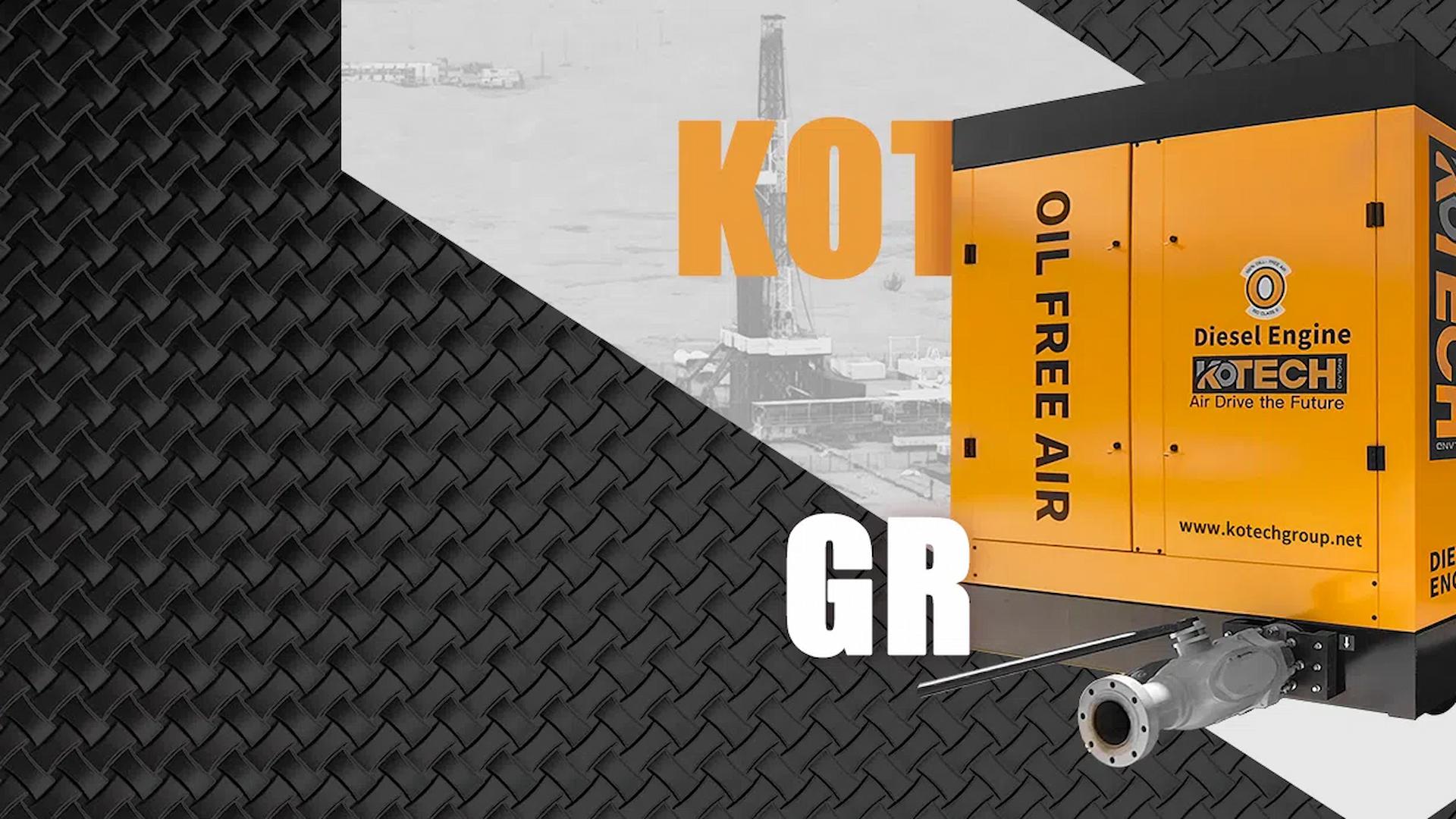 KOTECH | Leading Portable Diesel & Oil-Free Air Compressors for Industrial Power