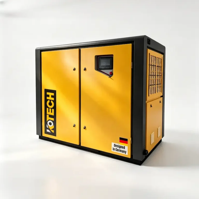 ISO Class 0 Oil-Free Water Lubricated Screw Air Compressor | KWI Series Stainless Steel Design | Kotech Group