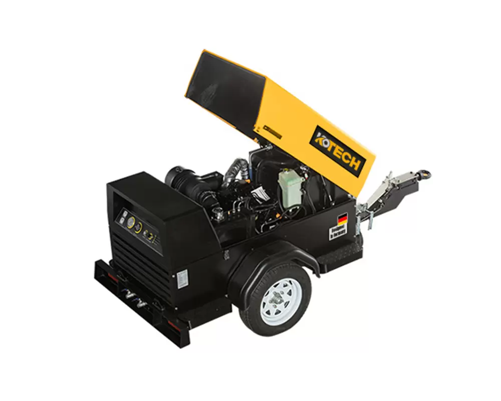 300 CFM Mobile Diesel Air Compressor Factories: Transforming Construction Site Efficiency