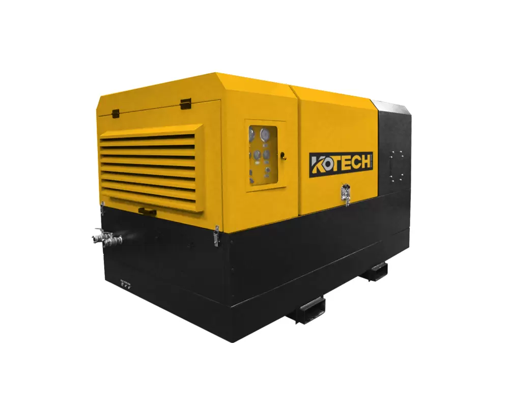 Diesel Air Compressor for Construction: Data-Driven Performance, Selection, and Jobsite ROI
