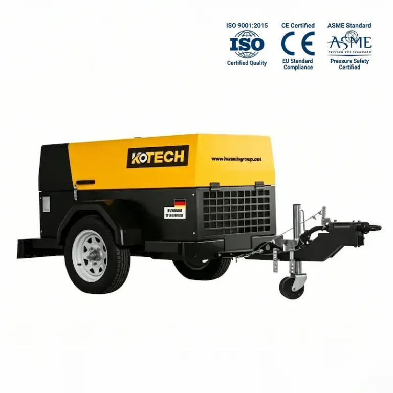 KOTECH KDP Series | Portable Diesel Air Compressor for Mining & Construction
