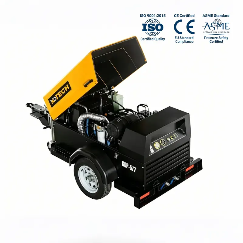 Diesel Portable Air Compressor7