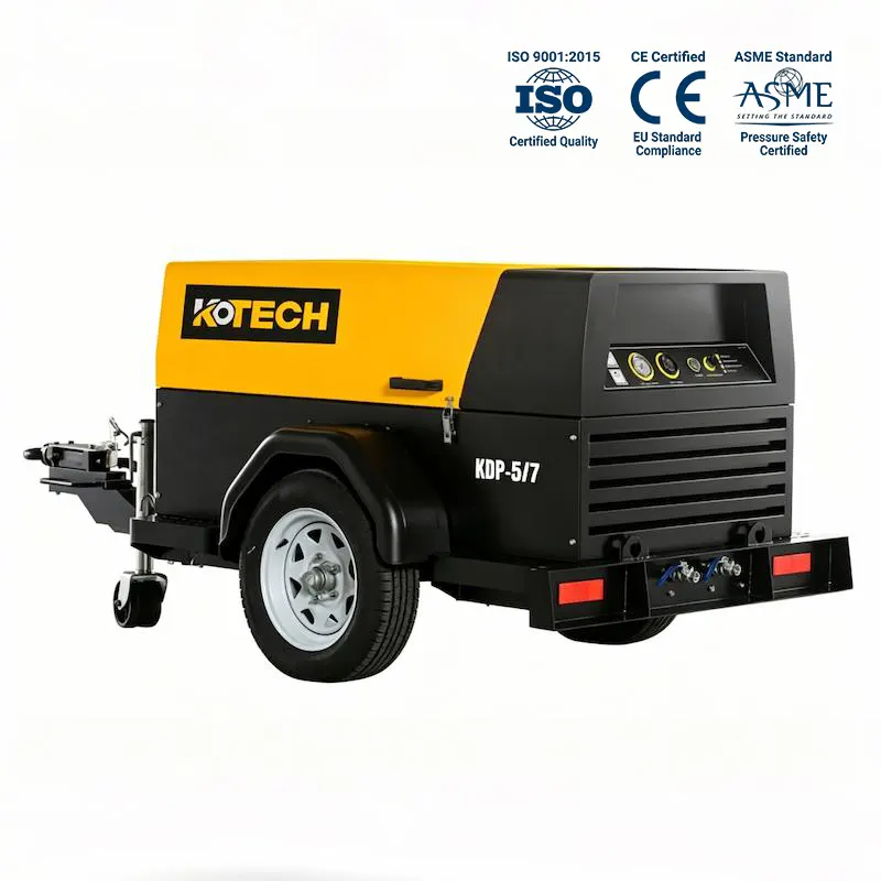 Diesel Portable Air Compressor7