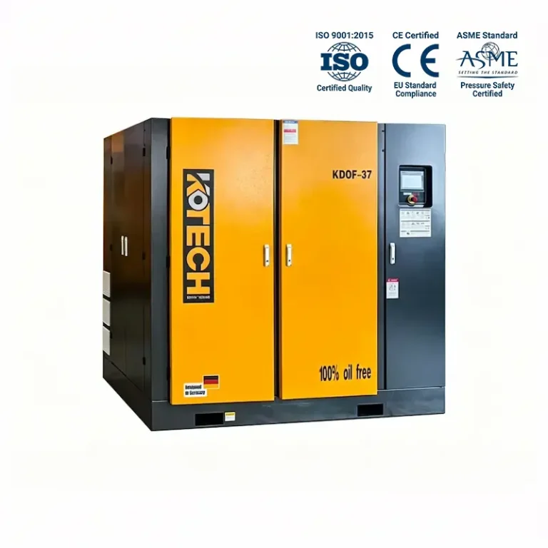 KDOF Series Two‑Stage Oil‑Free Dry Screw Air Compressor｜SEO Product Page Copy