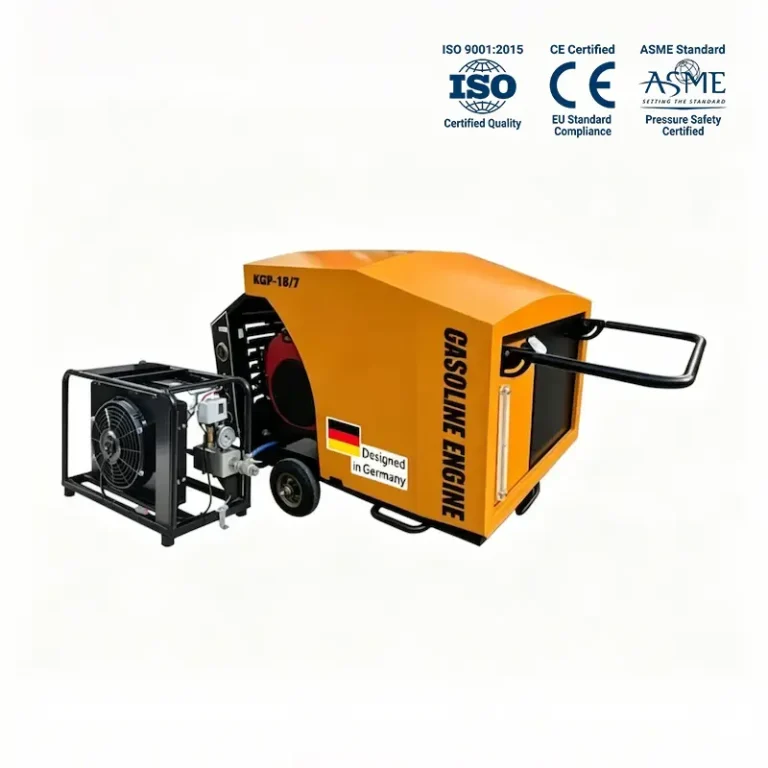 KGP Gasoline Driven Portable Air Compressor Supplier – High Efficiency Screw Type for Construction & Mining