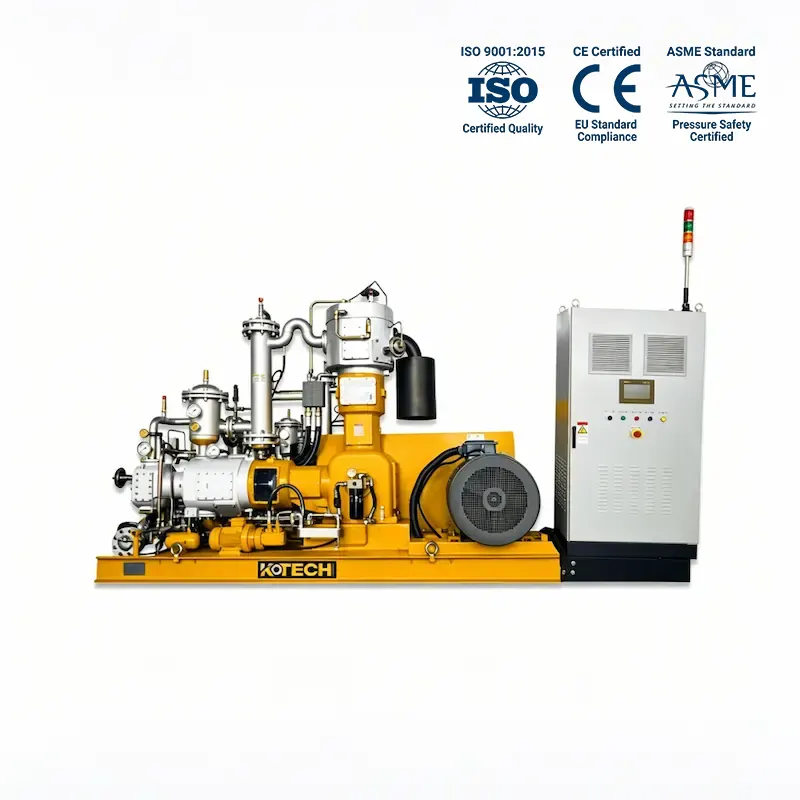 KHW Series 100% Oil-Free High Pressure Piston Air Compressor | Kotech