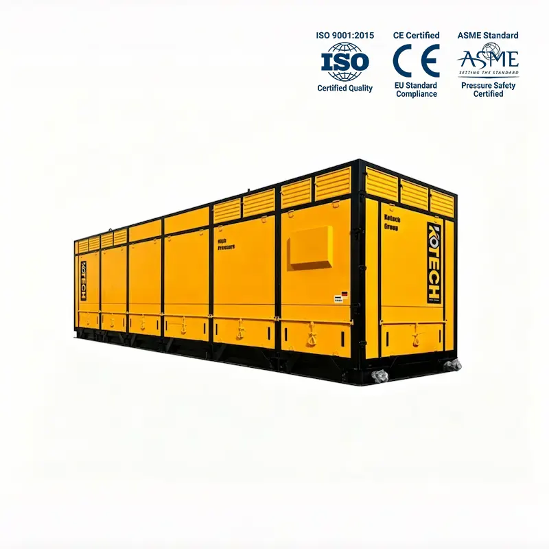 KHW Series 100% Oil-Free High Pressure Piston Air Compressor | Kotech