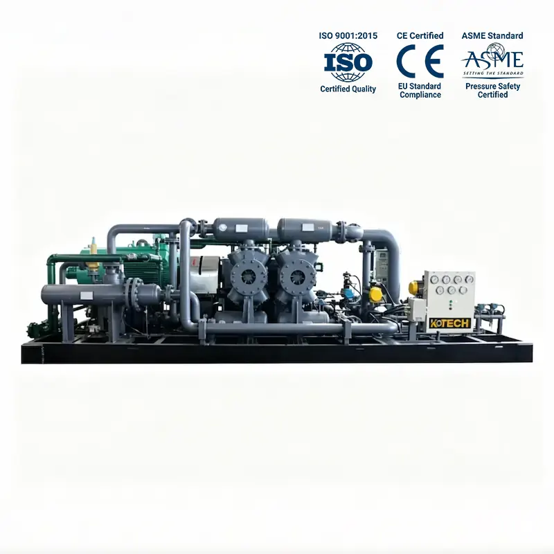 KHW Series 100% Oil-Free High Pressure Piston Air Compressor | Kotech
