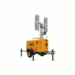 KLT Series Portable Diesel Engine Powered LED Light Tower6