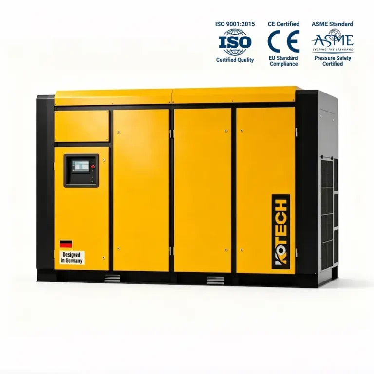 KSB Series Belt Drive Screw Air Compressor | Efficient & Compact Industrial Air Solution