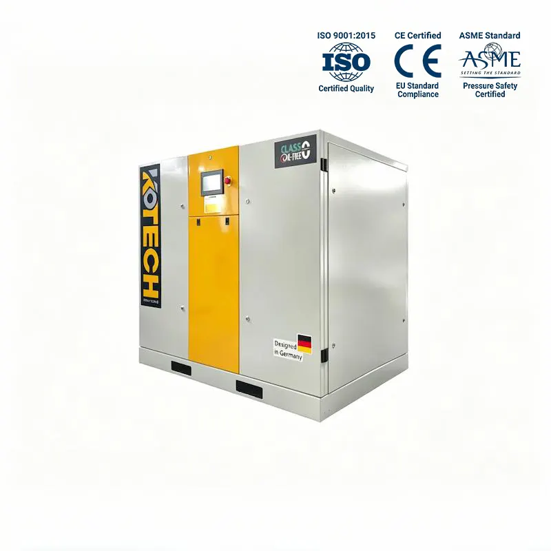 ISO Class 0 Oil-Free Scroll Air Compressor: Ultra-Silent & Maintenance-Free for Medical & Lab Use