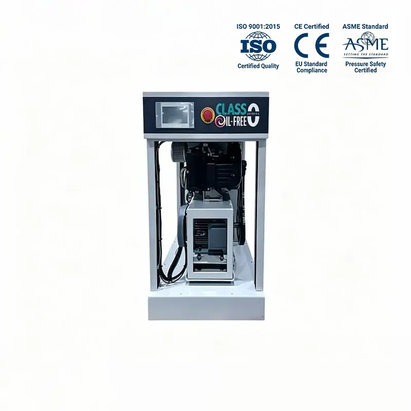 ISO Class 0 Oil-Free Scroll Air Compressor: Ultra-Silent & Maintenance-Free for Medical & Lab Use