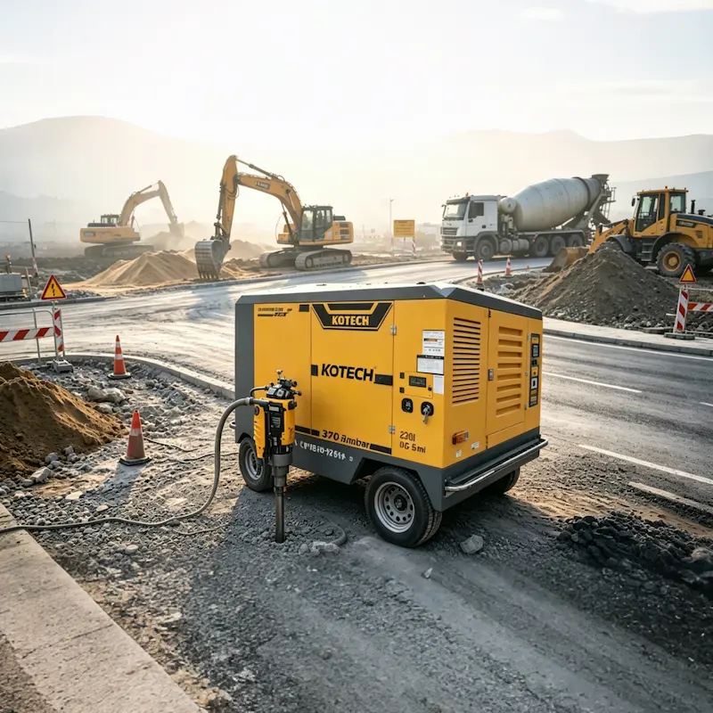 Understanding the Benefits of Portable Diesel Air Compressors: Solving Industrial Pain Points