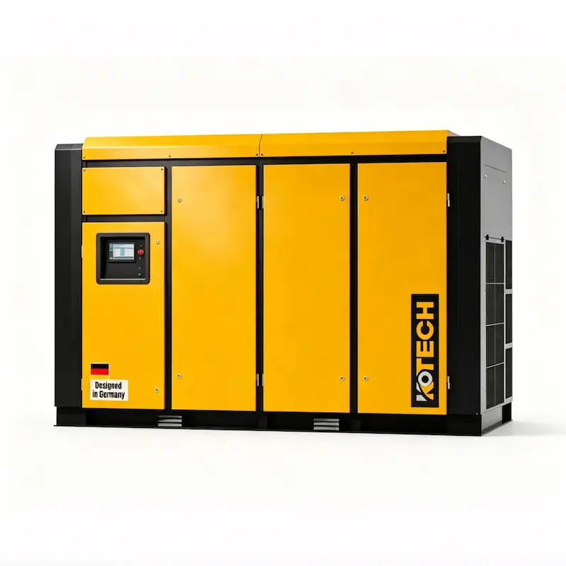 KSB Series Belt Drive Screw Air Compressor | Efficient & Compact Industrial Air Solution