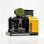 KSB Series Belt Drive Screw Air Compressor | Efficient & Compact Industrial Air Solution