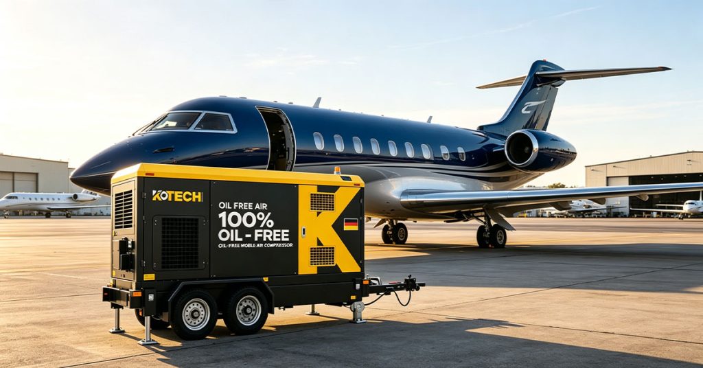 Pure Air, On Demand: KOTECH Oil-Free Compressors Keep Airports Operating Without Interruption.