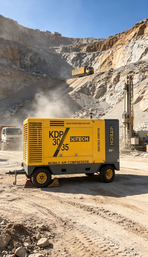The Toughest Jobs in Mining and Metal Exploration Need a Compressor That Never Quits. KOTECH Delivers.