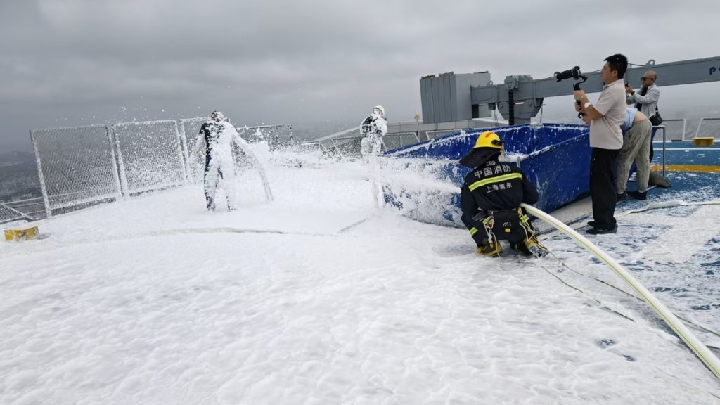 Oil Refineries, Chemical Plants, Ports, and Industrial Sites — Kotech’s Diesel Air Compressor Powers Foam Systems Where It Matters Most.