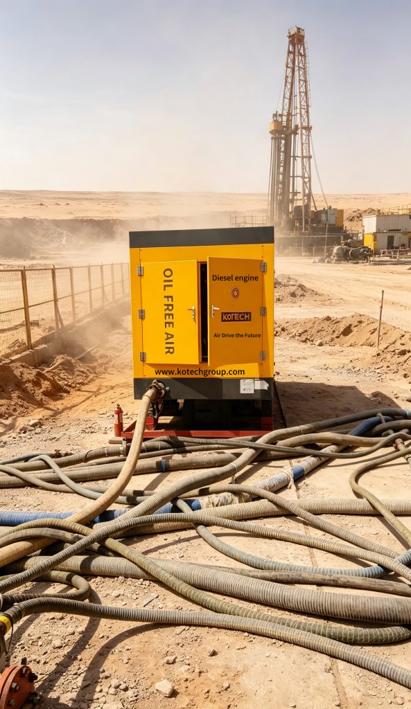 50°C Desert Heat—How Can Your Compressor Keep Running Without Shutting Down?