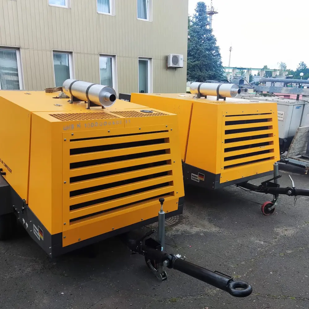 Kotech KDP-12/7 Winter-Grade Compressor Supports Pipeline Purging Operations in Belarus Oilfield
