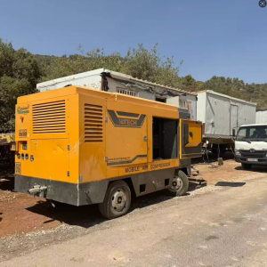 Kotech KDP-25/35 Twin-Pressure Compressor Powers Deep Water Well Drilling in Jordan