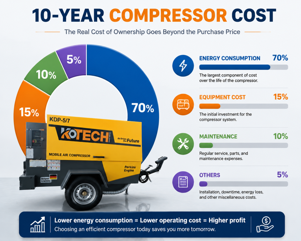 The Hidden Cost of Compressed Air: Why the Lowest Purchase Price Is Not Always the Best Choice