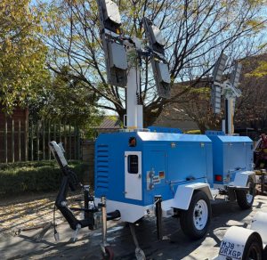 KLT-2400 Mobile Light Tower Powered by Yanmar Engine Delivers Stable 600W LED Lighting for South Africa’s Mining and Events