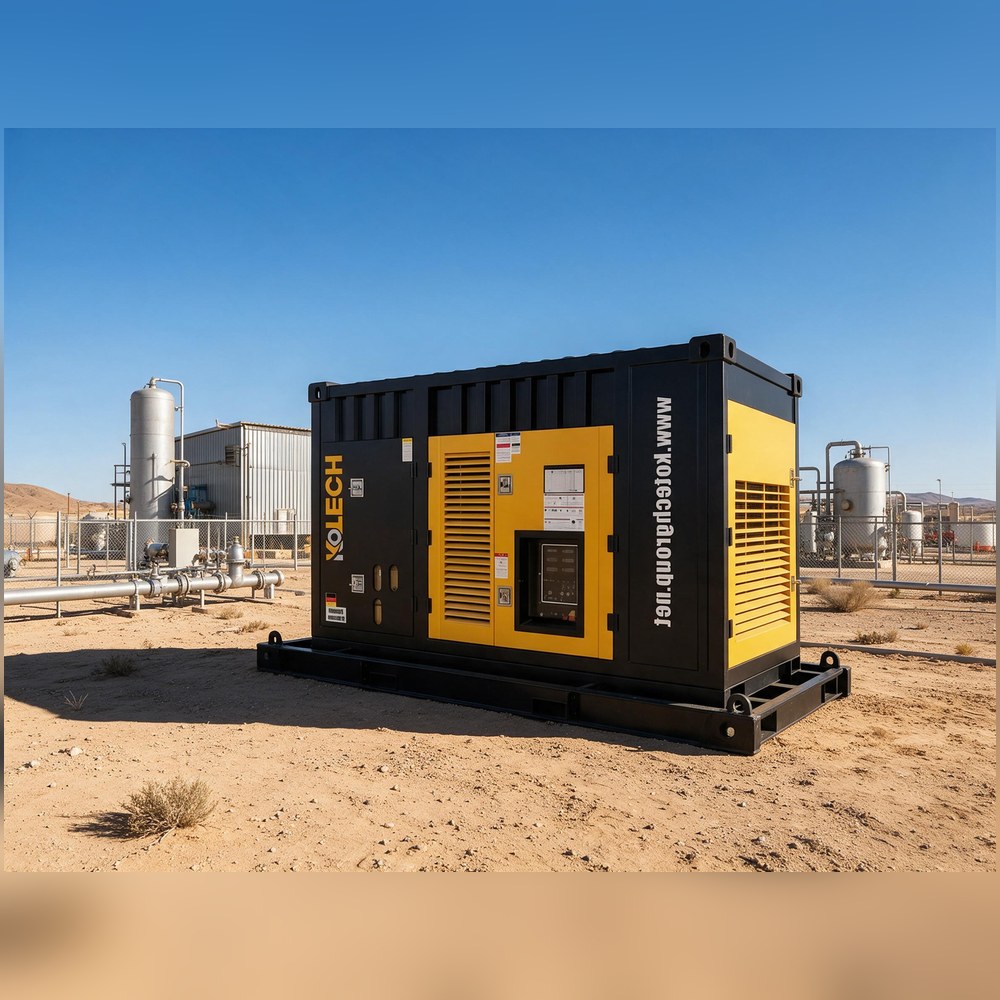 Containerized Air Compressors for Remote Oil and Gas Sites