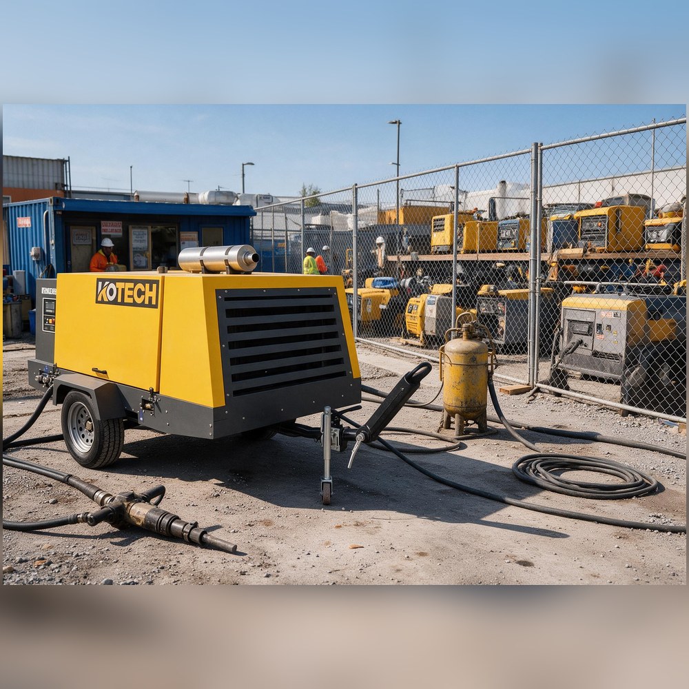 Compressores Diesel de Pressão Ajustável: Ajustando a Saída para Cortar Combustível em Locais de Trabalho com Multiferramentas