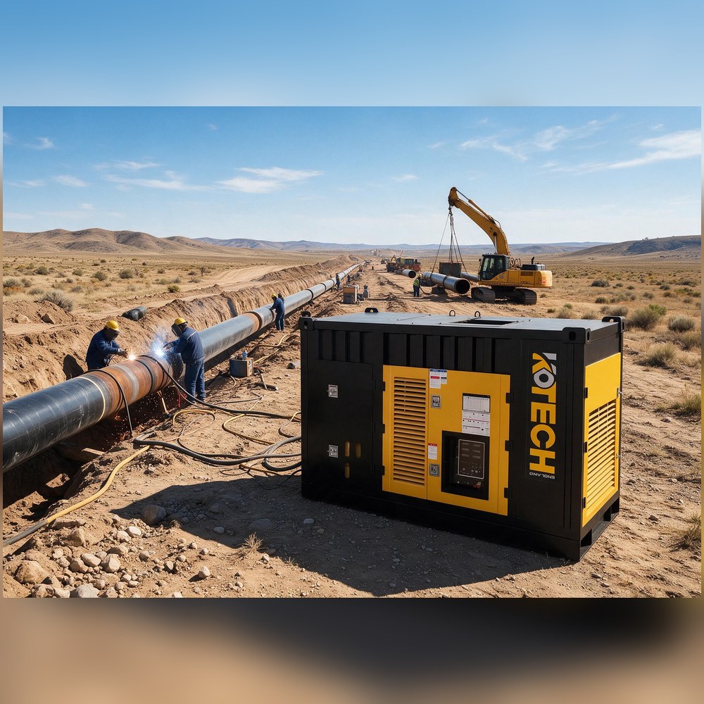 Compressores Diesel Montados em Plataforma para Construção de Dutos Cross-Country: Dimensionamento de Ar Contínuo