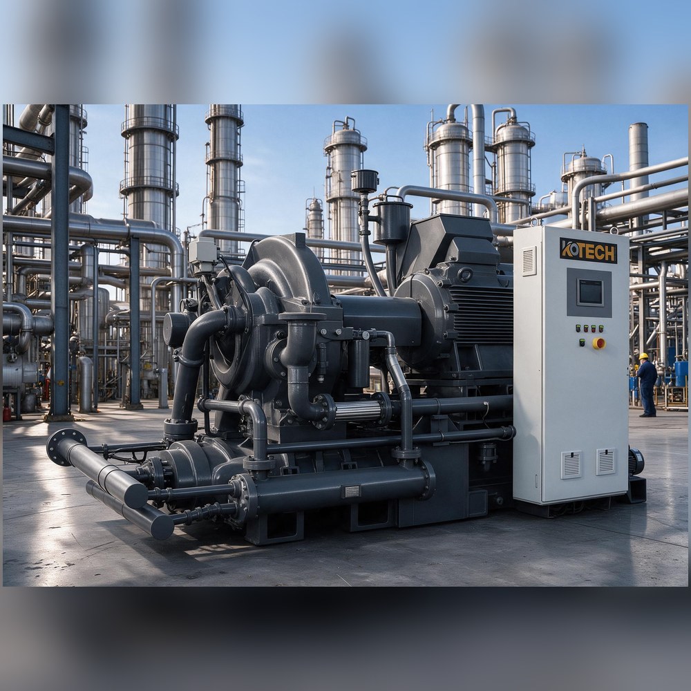 Compressores de ar centrífugos para separação de ar e indústria pesada